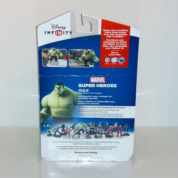 Disney Infinity Marvel Super Heroes the Hulk 2.0+Web Code Card-NIP - Picture 5 of 8